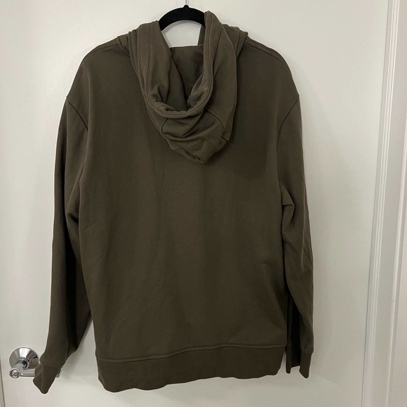 ❌SOLD❌ MEN’S Banana Republic Olive Full Zip Hoodie XL - Picture 2 of 6